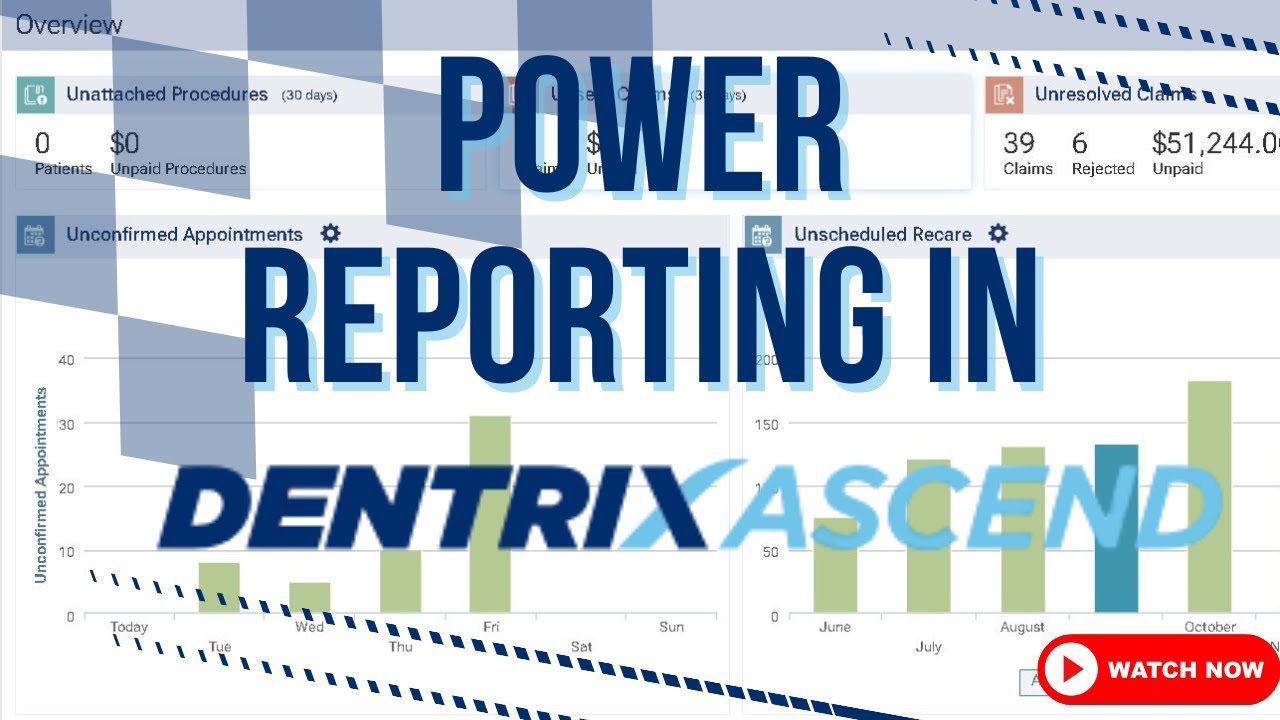 📊 Dentrix Ascend Power Reporting for Beginners | Dental Office Manager Tutorial
