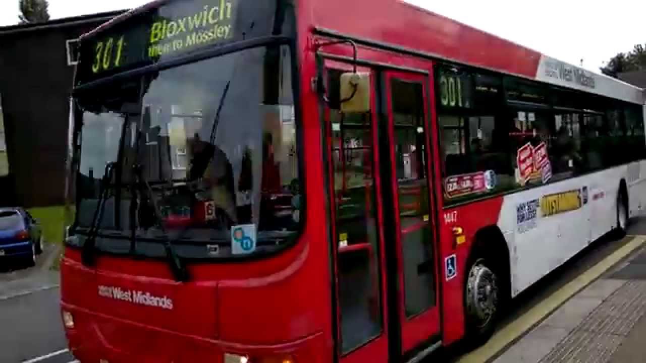 National Express West Midlands Volvo B10L Wright Liberator 1447 301 (FAREWELL)
