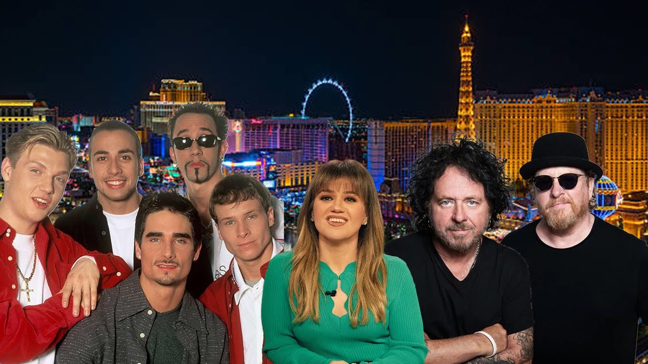 Backstreet Boys, Kelly Clarkson & More A-List Acts Performing in Las Vegas!
