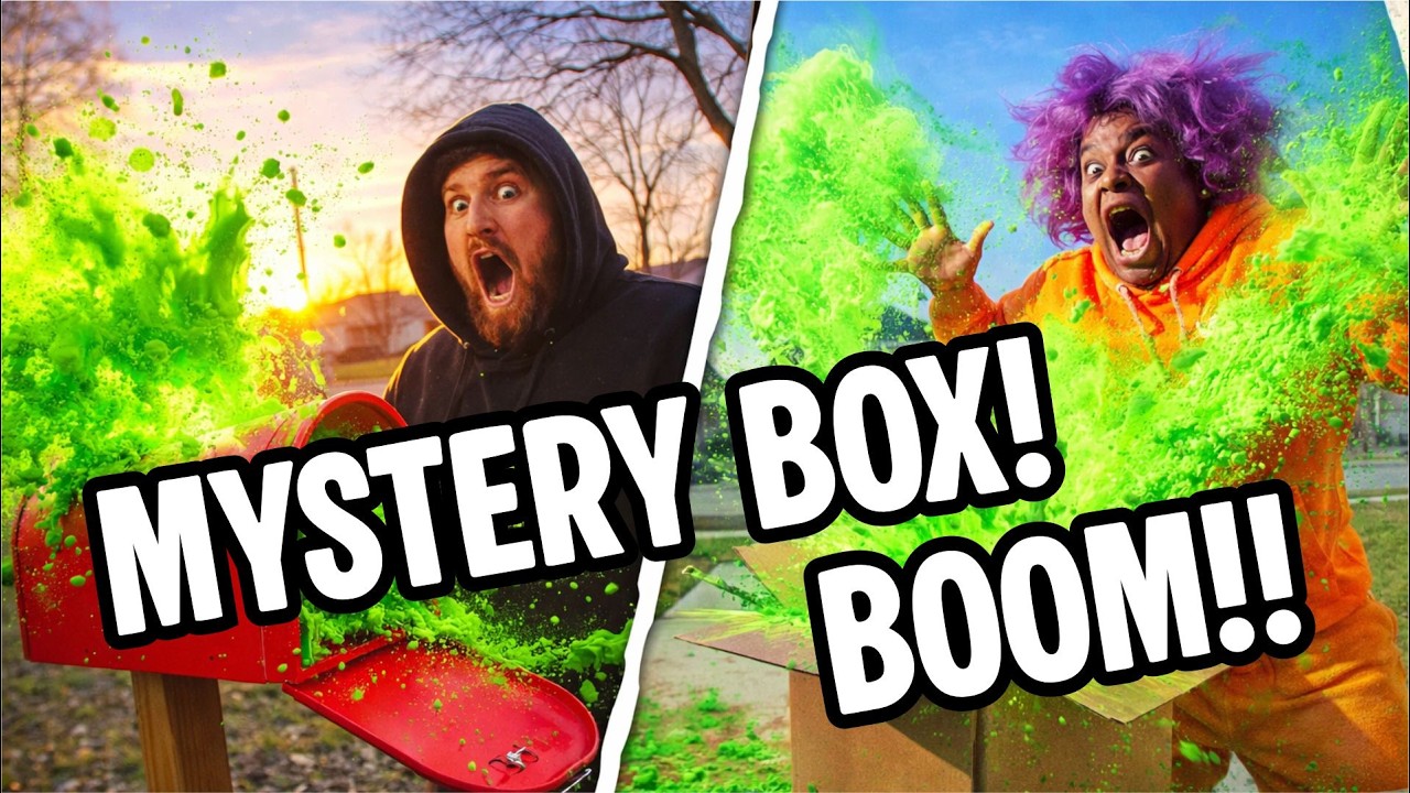 TOP #2 Funniest Doorbell Pranks With Exploding Color Box