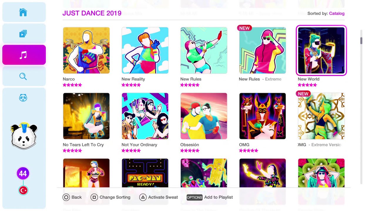 Just Dance® 2019 Full Menu Ps4 Pro