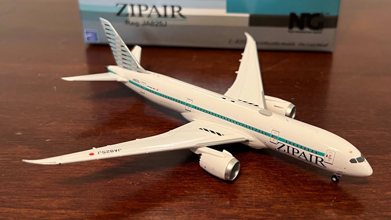 NG Models ZIPAIR B787-8 Unboxing
