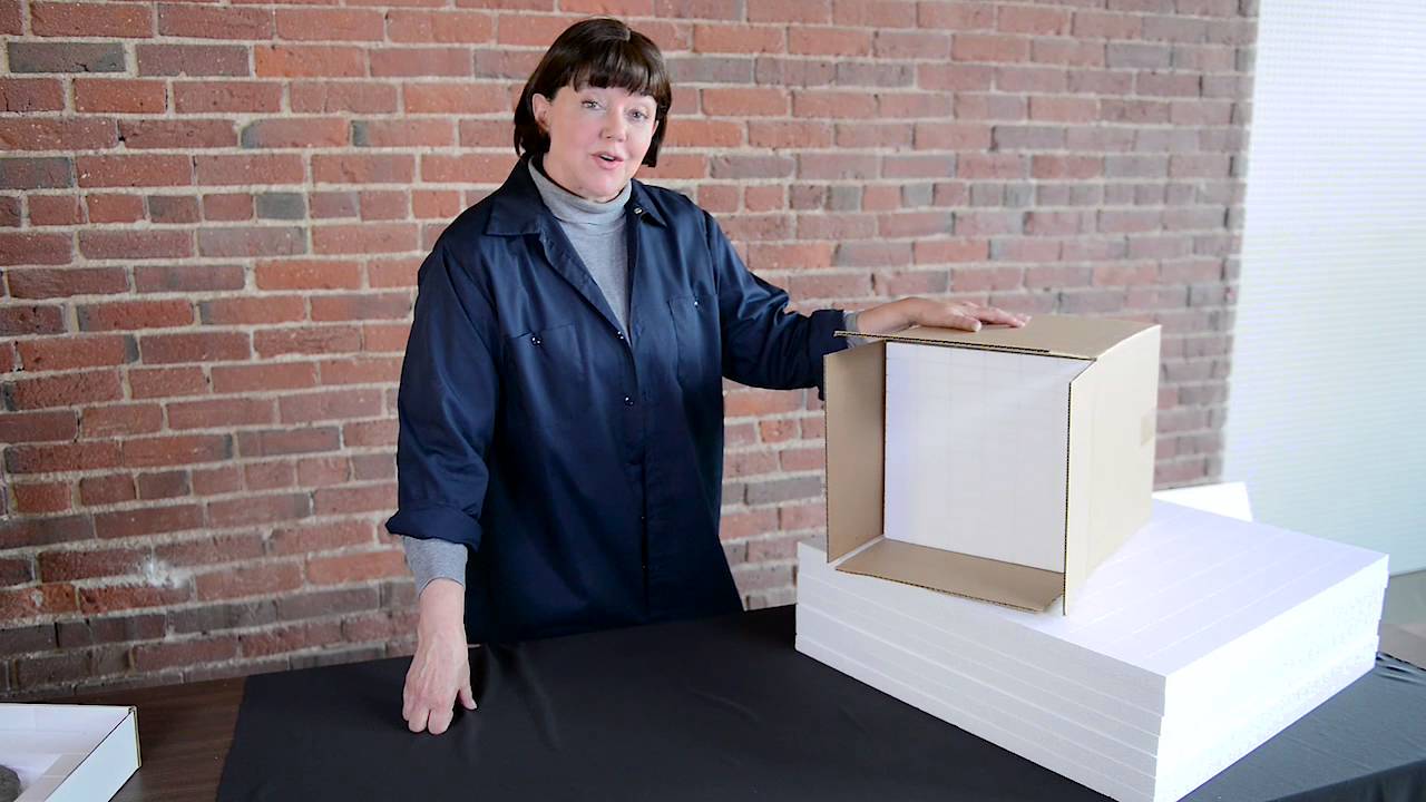 Insulated, Rigid EPS Foam Liners for Boxes