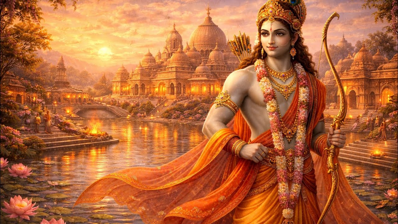 श्री राम जय राम जय जय राम 🙏 | 108 Times Ram Naam Chant | Peaceful Ram Dhun