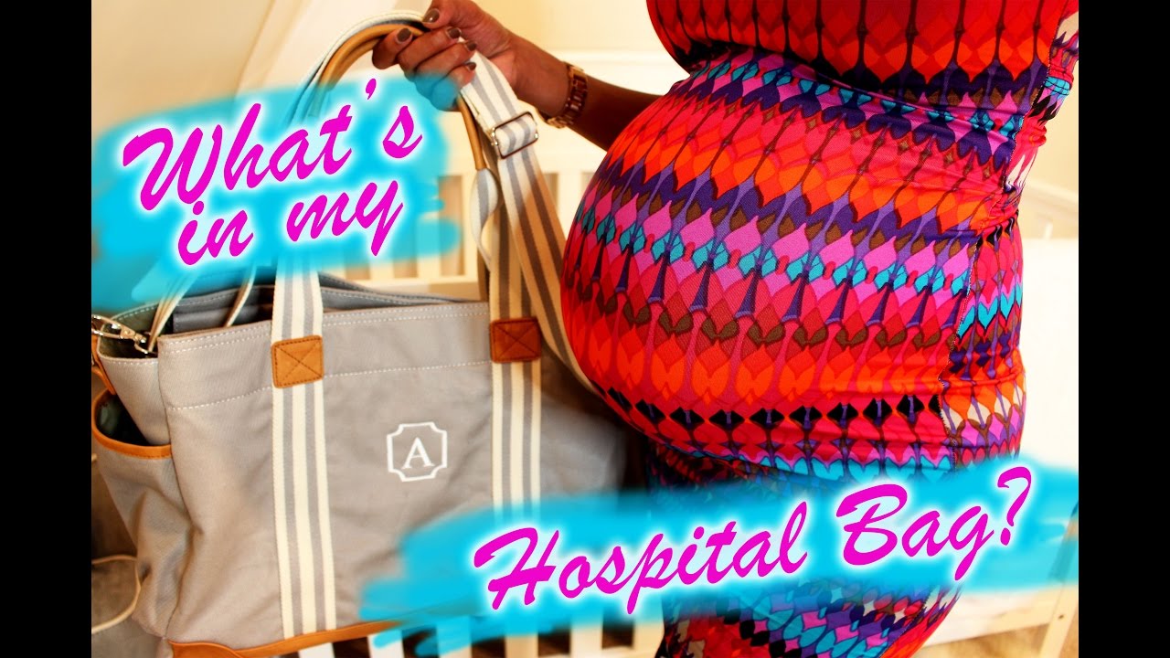♥ What's in My Hospital Bag | First Time Mom ♥