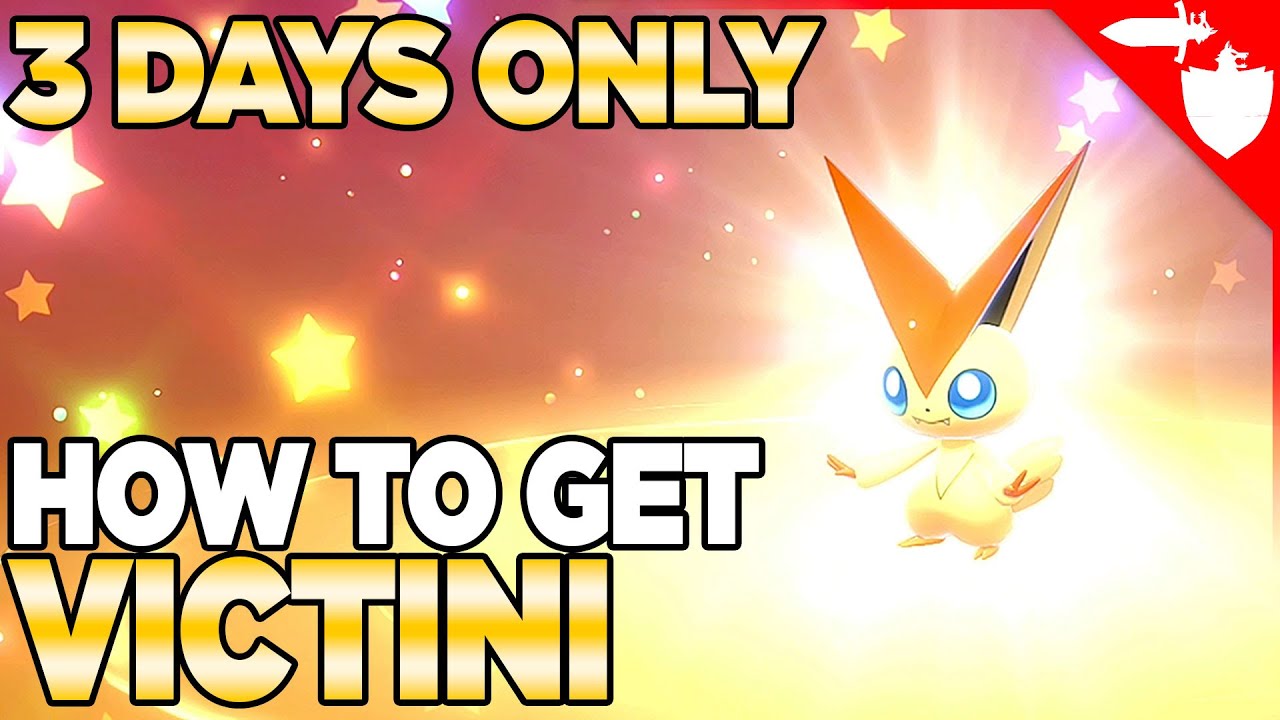 Get Victini in Pokemon Sword and Shield - OVER