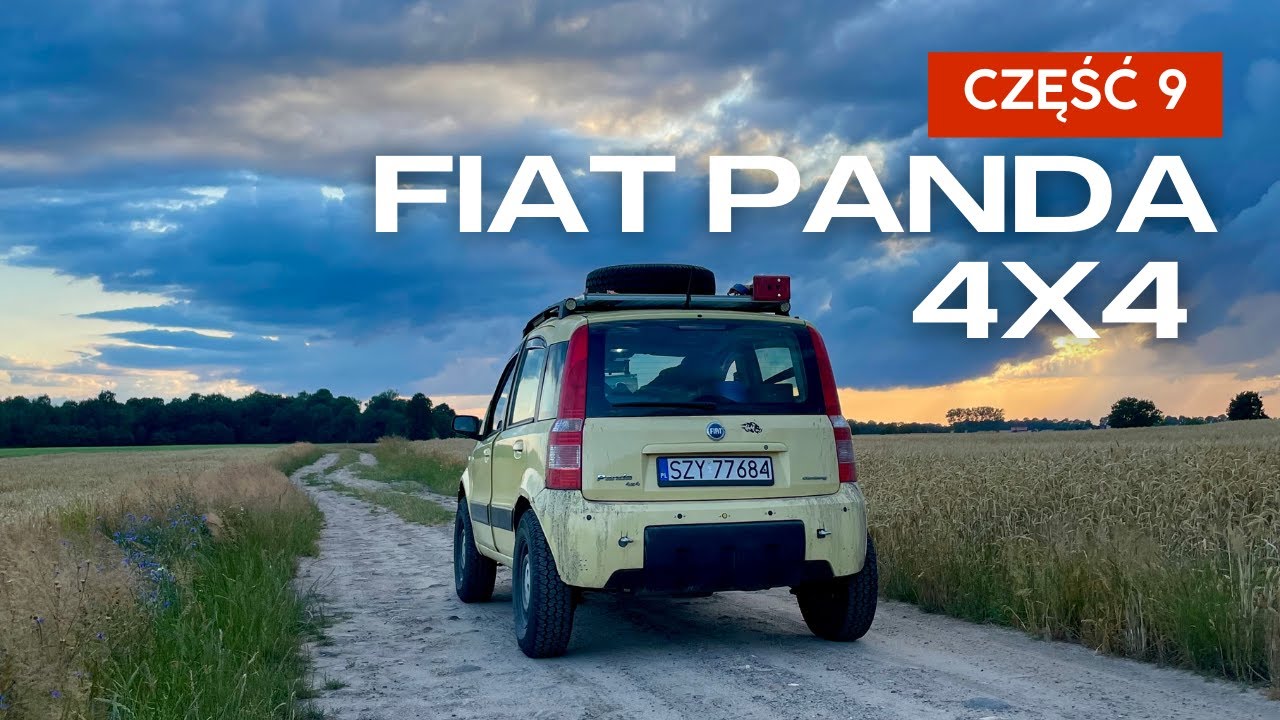 Fiat panda 4x4 04" Część 9: Woda, rdza, radio i osłona silnika