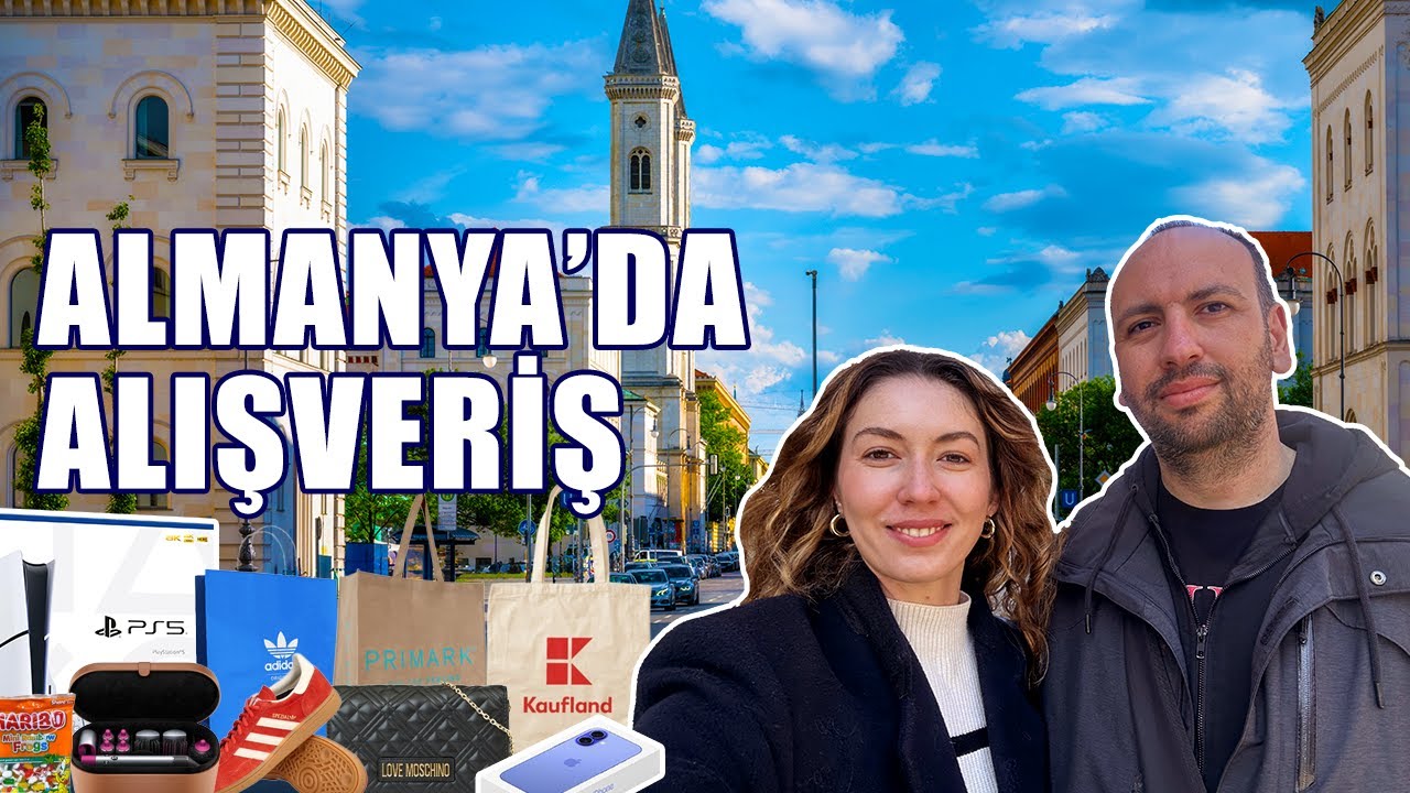 Almanya'da Alışveriş | Münih'te Kıyafet, Market ve Elektronik Fiyatları