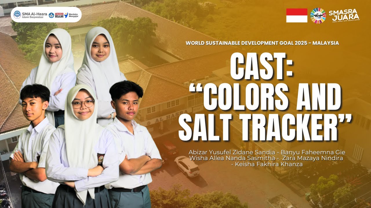 WSDG International Competition | Al-Hasra School | CAST Colors And Salt Tracker | 2025