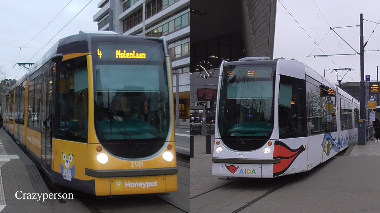 RET Rotterdam Trams in Jan. 2020 #1 (1/2)