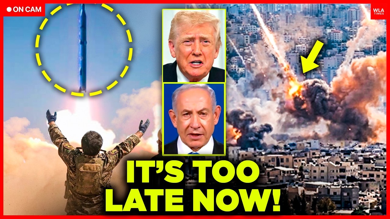 LIVE ON CAM: Iran GOES BERSERK: Unleashes First 'SECRET' SEJJIL Missiles? | Israel & US Shocked?
