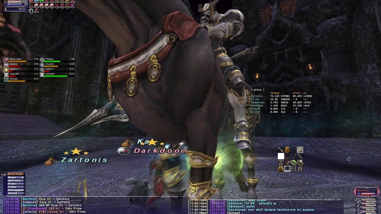 FFXI Odin HTBF - Very Difficult