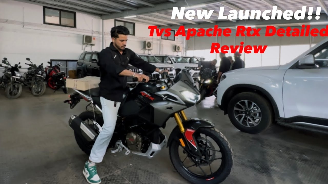 New Tvs Apache Rtx 300  Detailed Review In Showroom - On Road Price & All Features!