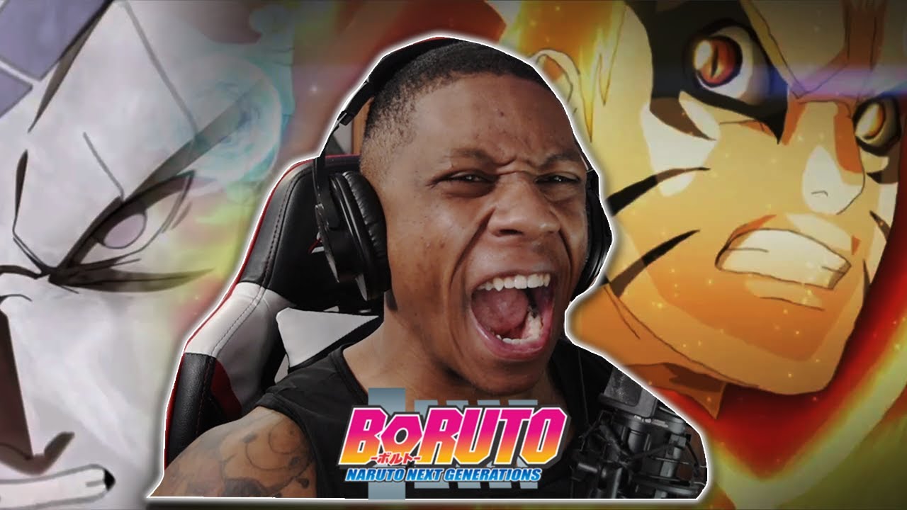 BARYON NARUTO VS ISSHIKI !!!! Boruto Episode 217 BECOMING A GOD | REACTION