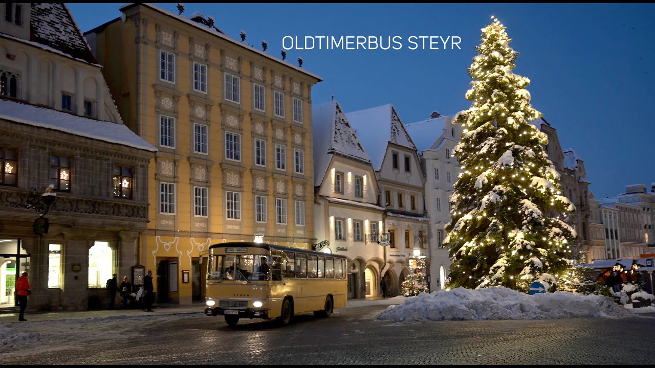 Christkindlbus Steyr SL10 H210 & MAN Lion's City E (2023)