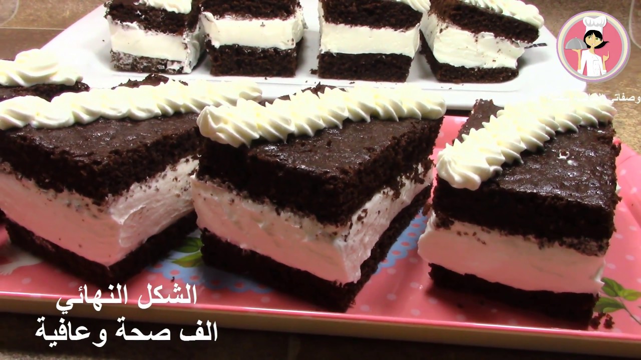 كيكة الشوكولا الاسفنجية بكريمة الحليب بالطريقة التركية Süt Dilimi مع رباح محمد