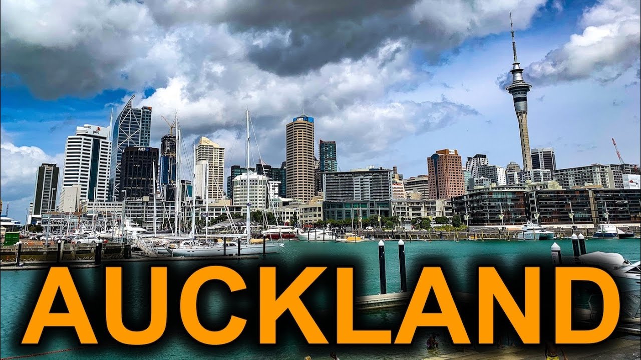 Auckland New Zealand Travel Tour 4K