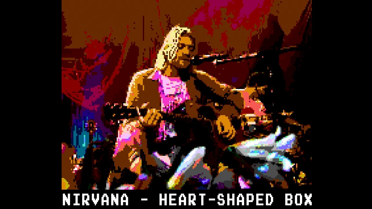Nirvana - Heart-Shaped Box (8 Bit Raxlen Slice Chiptune Remix)