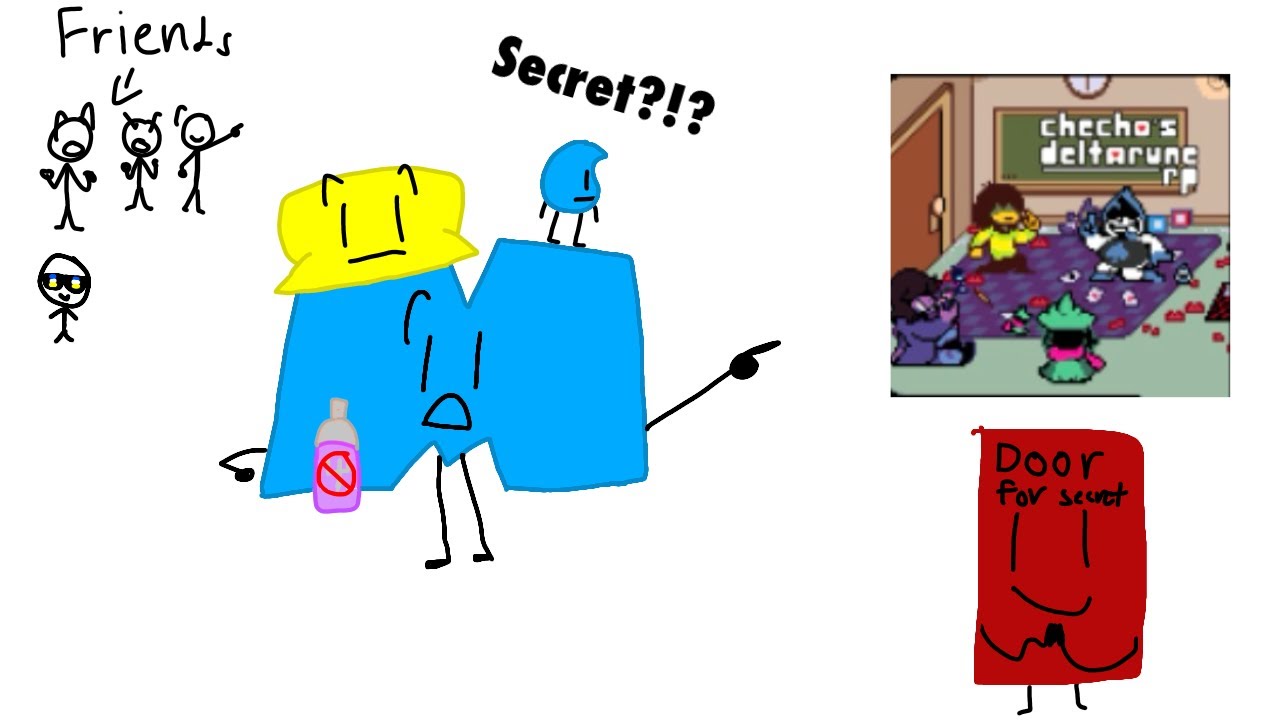 Secret place in Chechos Deltarune RP!?!?