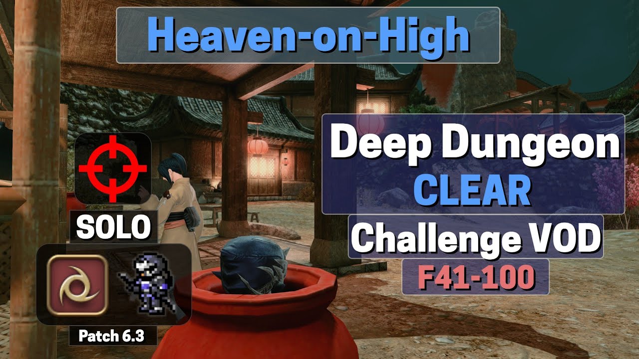 Ninja (NIN) Solo Heaven-on-High (HoH) First Person View Clear (2023-02-03)