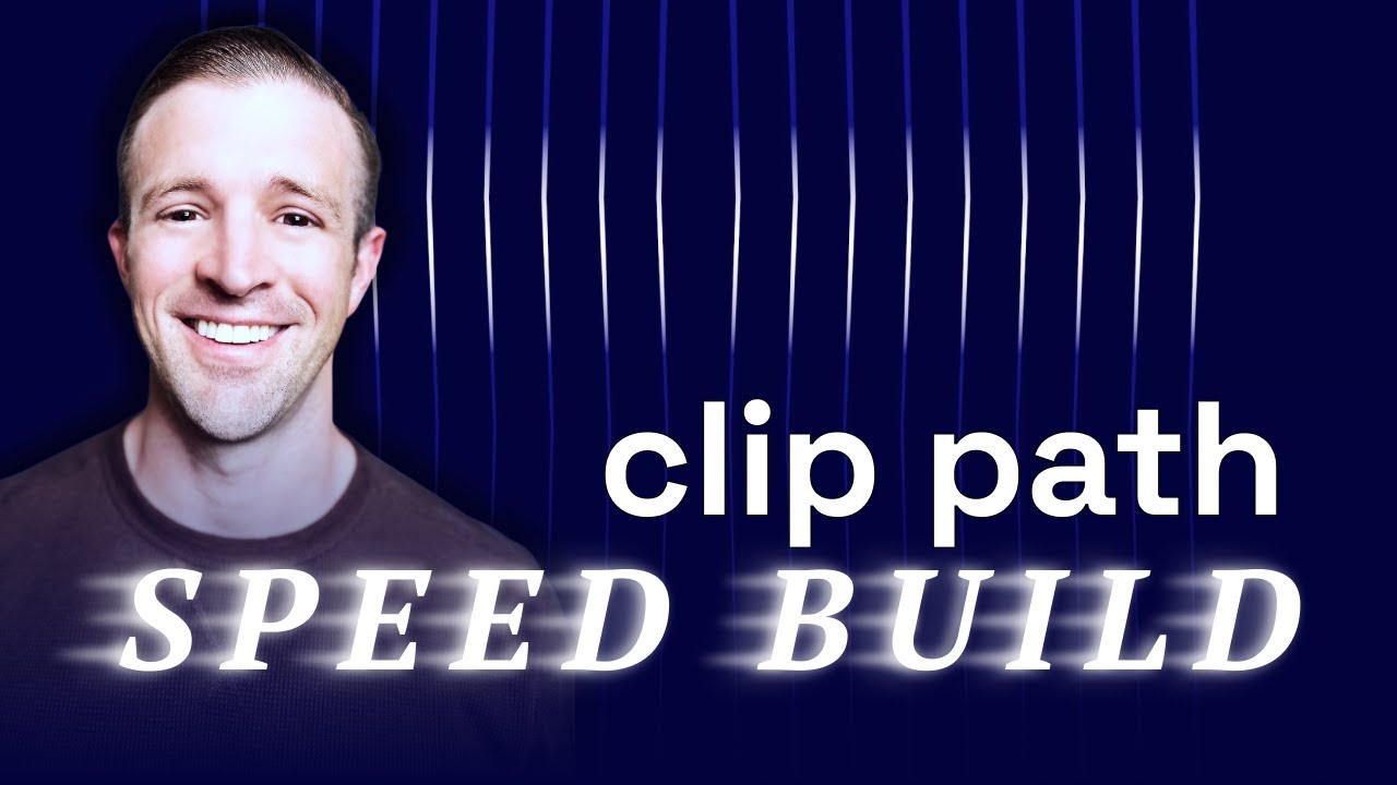Webflow Speed Build ⚡️ Lightning Animation with Clip Path Bae