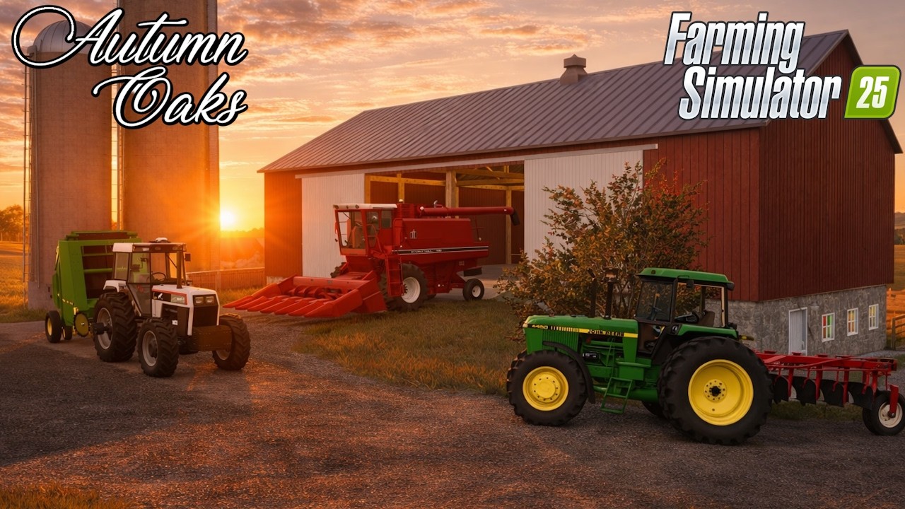 Я построил ЛУЧШУЮ ферму по переработке старой железной руды в FS25??? Осенние дубы