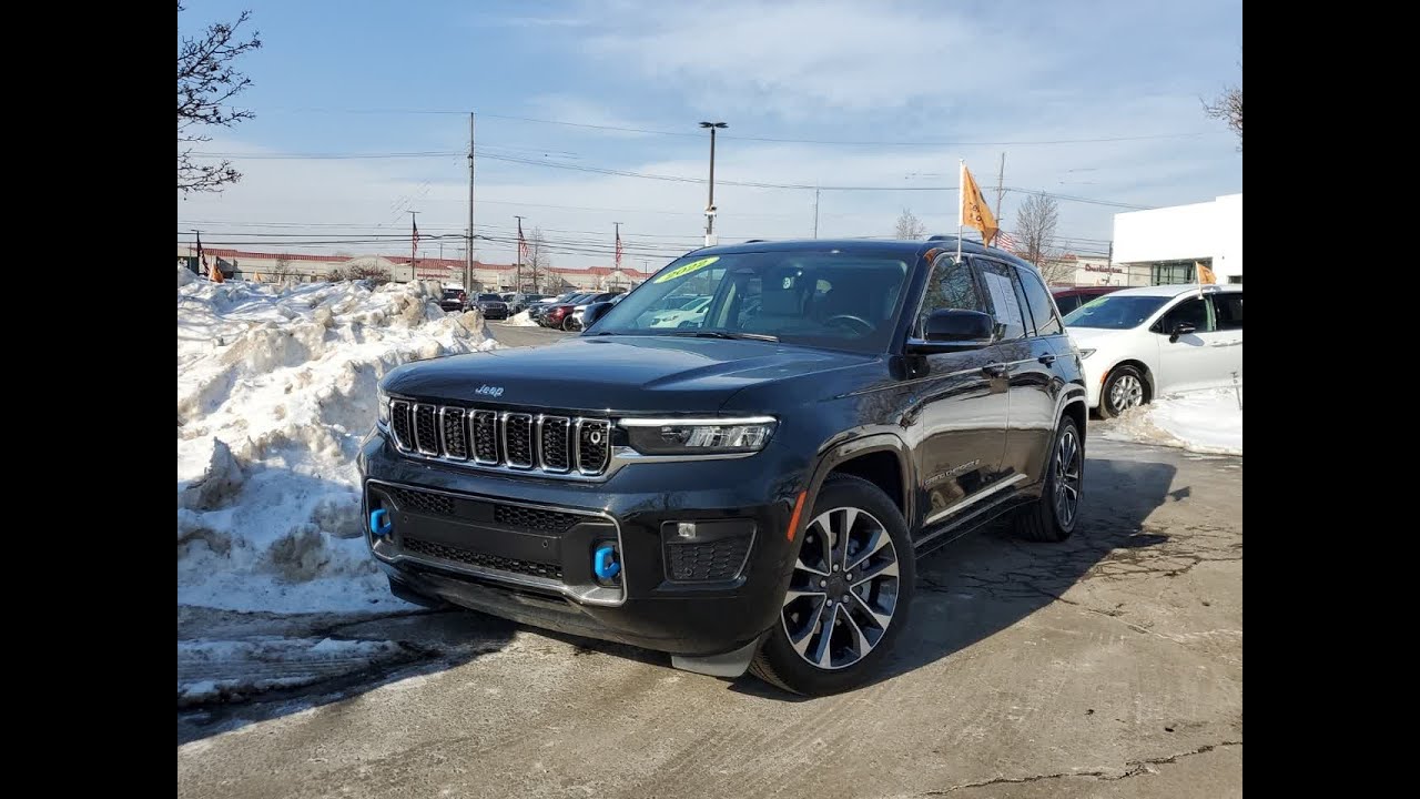 2022 Jeep Grand Cherokee Overland 4xe Rochester Hills, Troy, Pontiac, Sterling Heights, Auburn ...