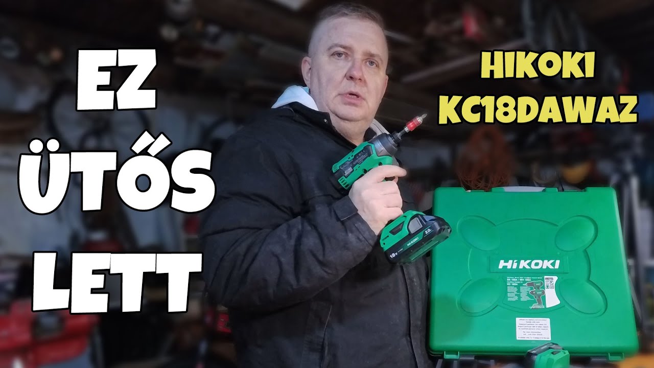 &Uuml;tvecsavaroz&oacute; + F&uacute;r&oacute;-csavaroz&oacute; szett. HIKOKI DS18DA+WH18DA