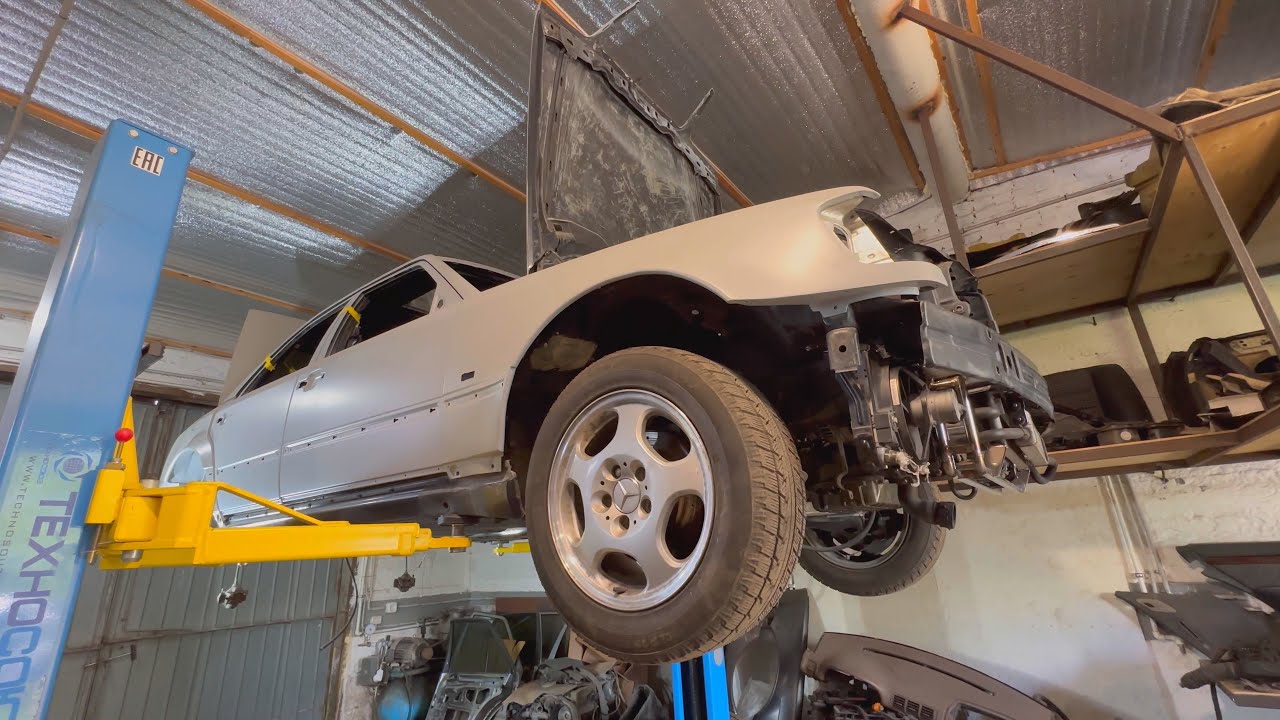MERCEDES W124 проект ВОЛК на 5,5 COMPRESSOR. Так еще НЕ ДЕЛАЛ НИКТО !