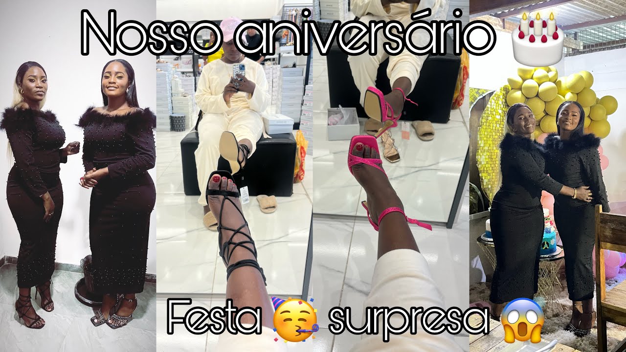 Vlog! nosso aniversário 🎂 meu esposo me surpreendeu com uma festa 🥳 eu e a minha gêmea 😘🙌🤗