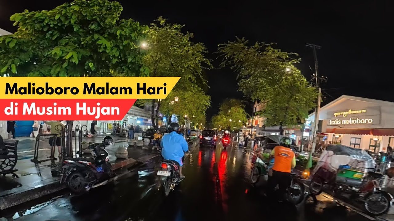Menuju Jl. Malioboro Malam Hari | Momong Bocah
