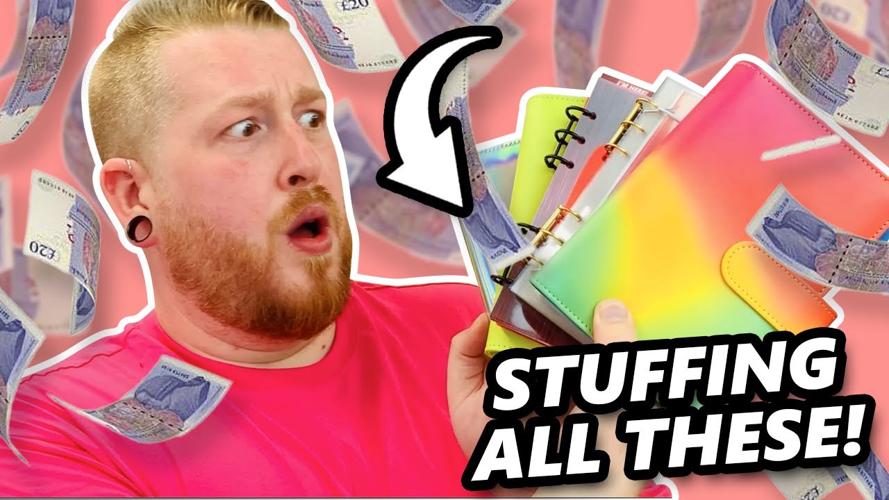 Cash Stuffing ALL My Binders! | August Budget & Cash Stuff