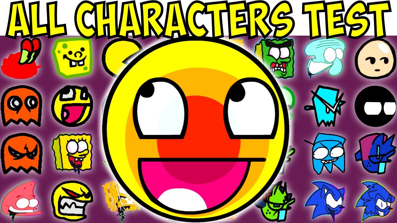 ALL CHARACTERS TEST | FNF Character Test | Gameplay VS Playground