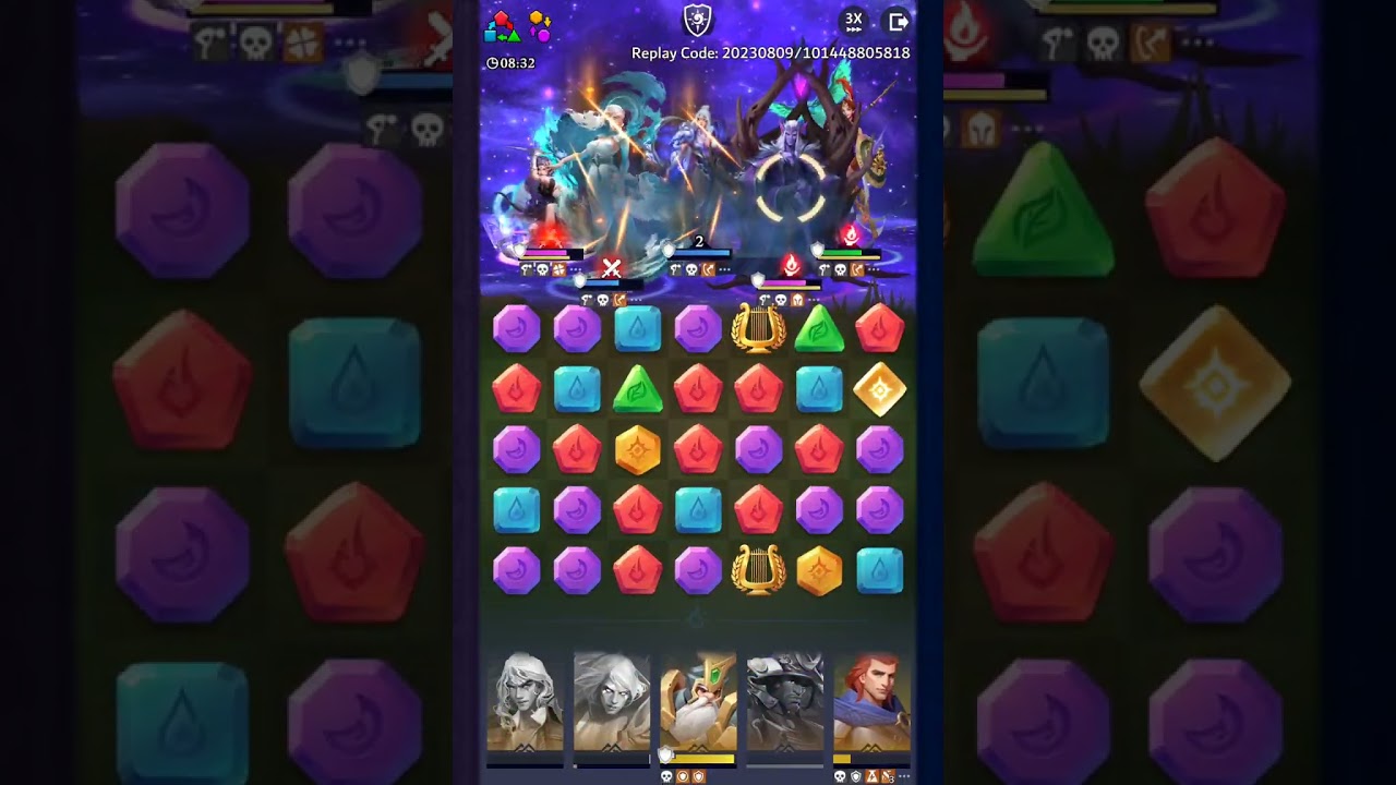 Artemis +5 in defense. Yellow team attacker with damage share and sheild? Result might shock you