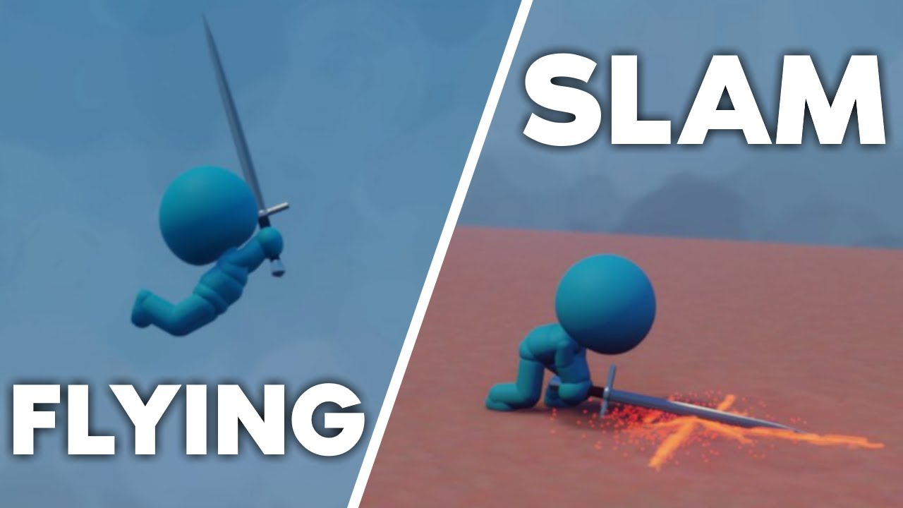 Flying Slam Attack Animation | Dreams Tutorial