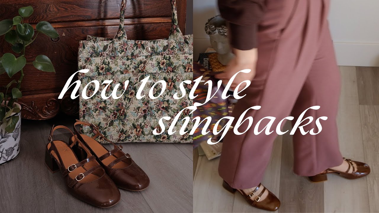 Slingback shoes 101: Elevate your style with Effortless Elegance