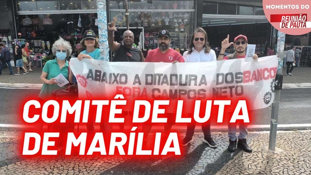 Comit&ecirc; de Luta de Mar&iacute;lia | Momentos Reuni&atilde;o de Pauta