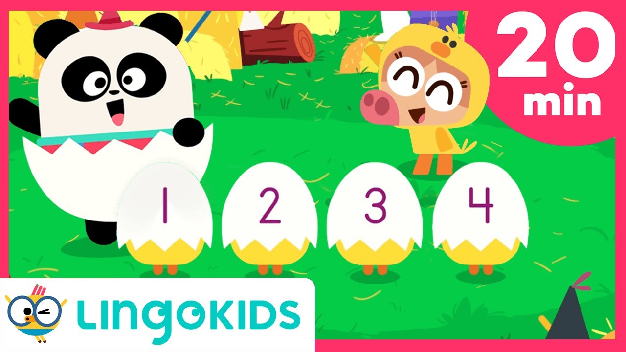 BEST NUMBERS SONGS FOR KIDS 🔢 🎵 + More Nursery Rhymes | Lingokids