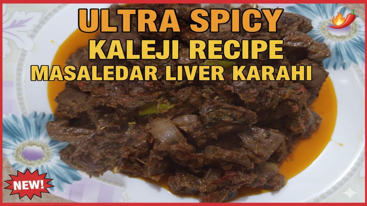 Chatpata Kaleji Masala Recipe | Best Way to Make Soft Liver | Masaledar Kaleji | Mom's Comfort Food