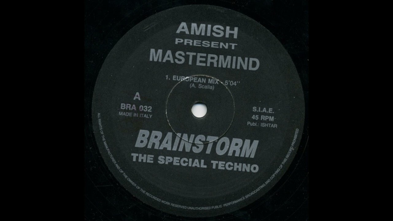 Amish - Mastermind (European Mix) (Trance 1994)
