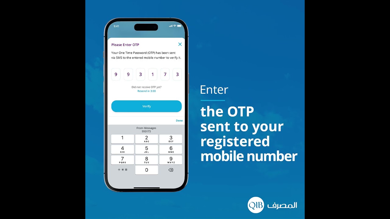 How to Register in QIB Lite App - En