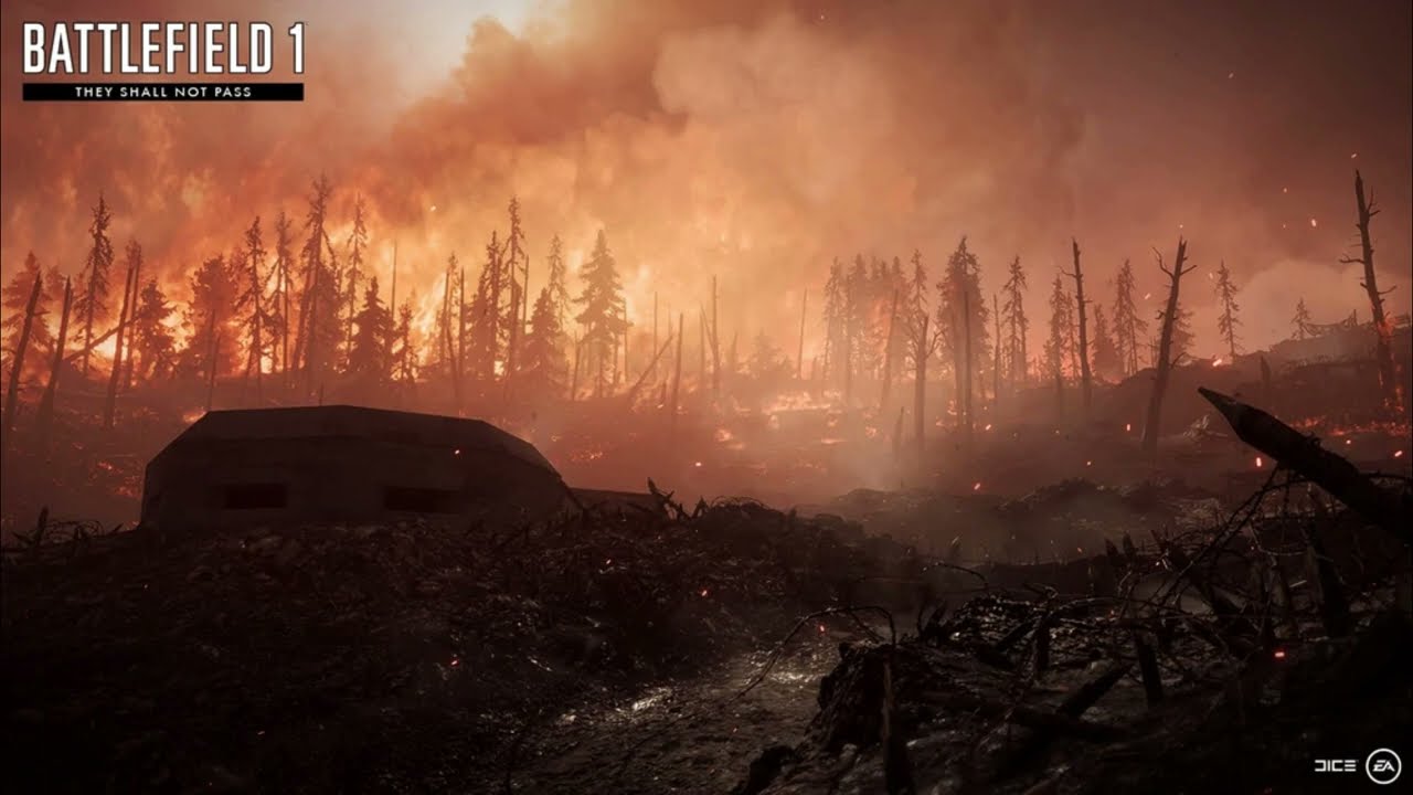 Battlefield 1: Verdun Heights German Attackers Advance (Immersive Edit)