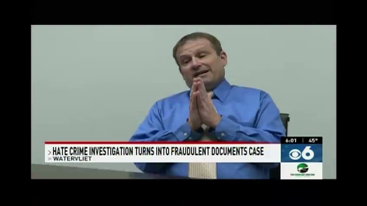 Attorney Greg Rinckey Talks to News About a Fake Passport Used in a Watervliet Hate Crime Case