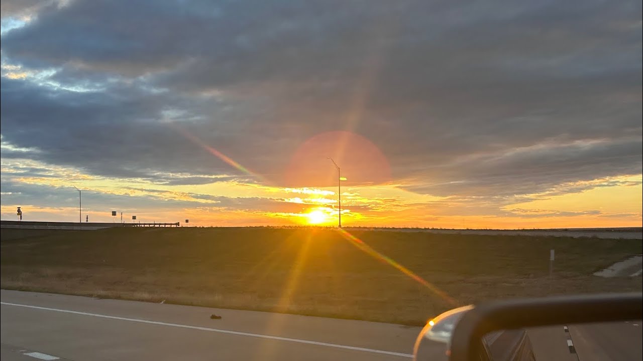 On the road…