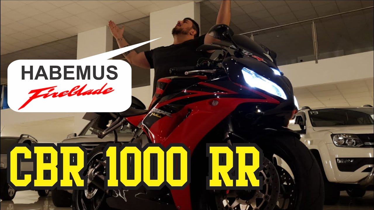 CBR 1000 RR 2006 FIREBLADE COM ESCAPE ESPORTIVO!