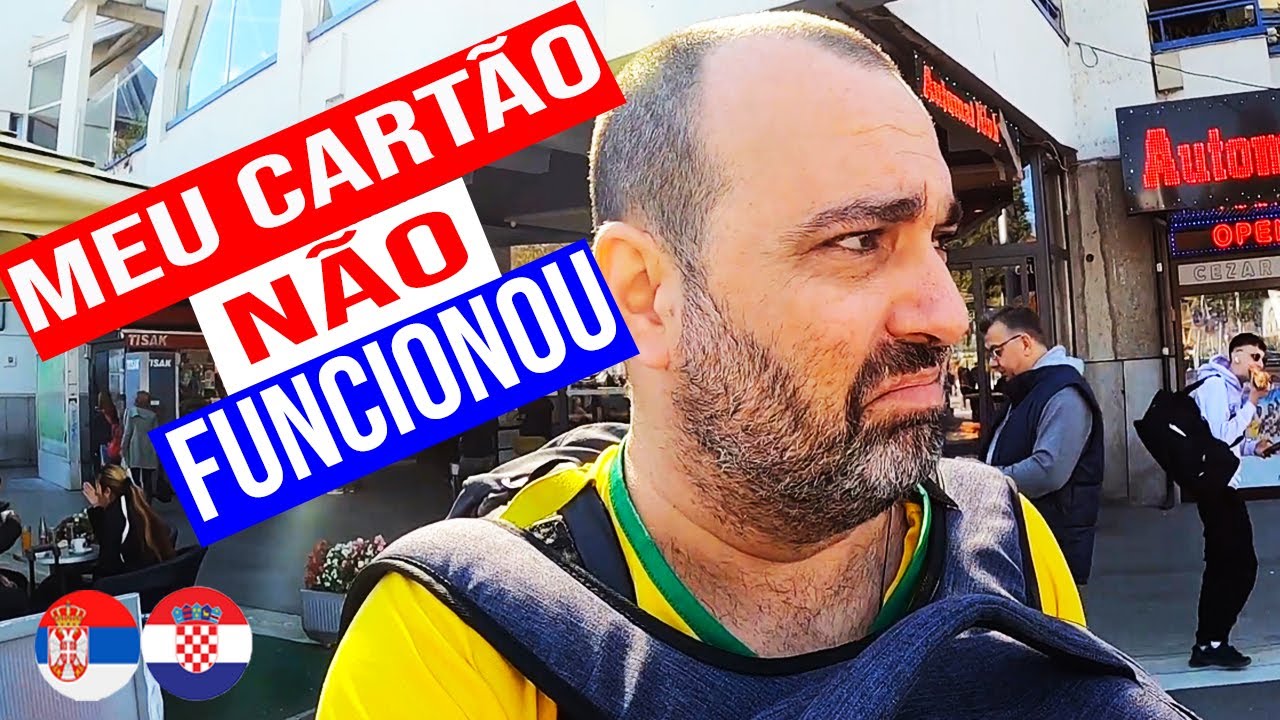 COMO É CRUZAR UMA FRONTEIRA DE ÔNIBUS | Indo da Sérvia para a Croácia - T1 E08