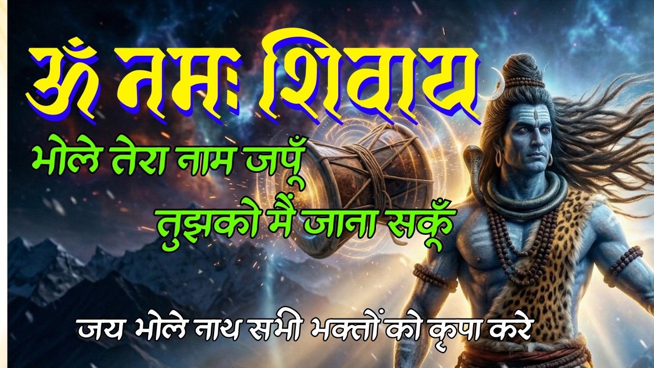 Bhole Tera Naam Japu | Powerful Shiv Bhajan 2026 | Om Namah Shivaya | Mahadev Devotional Song