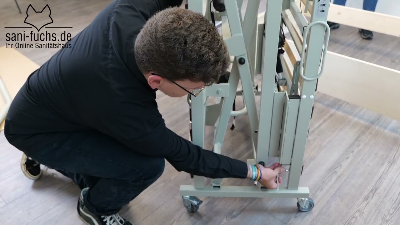 Aufbauvideo AKS B4 compact Hebepflegerahmen Bett in Bett System (Kurzversion)