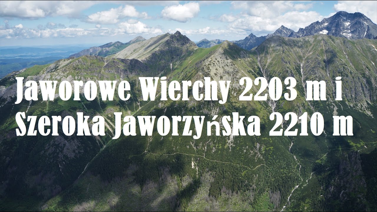 Jaworowe Wierchy i Szeroka Jaworzyńska 01.07.2020