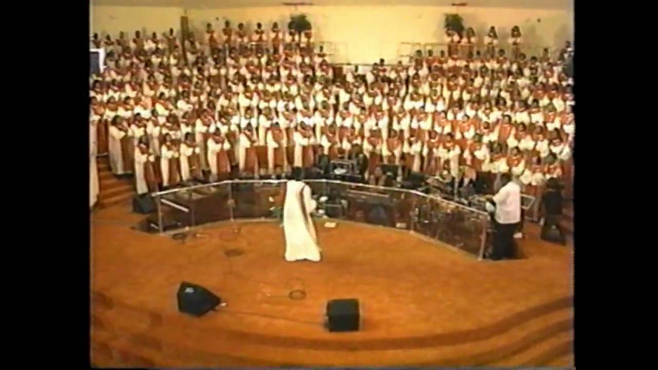 Greater Saint Stephen Mass Choir singing We Shall Overcome